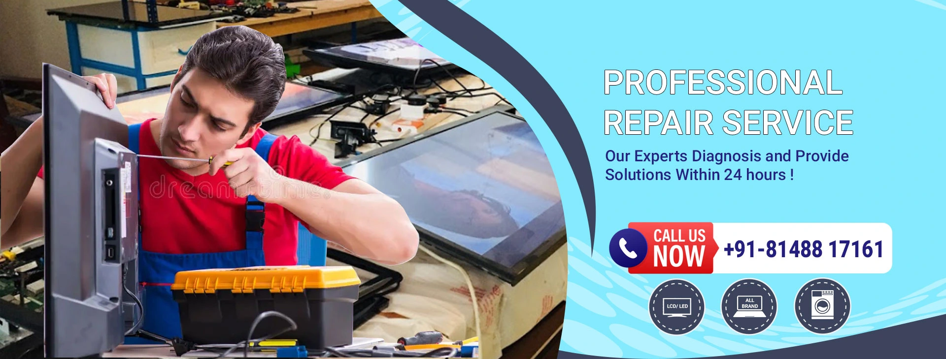 Professional LED TV repair service in Trichy